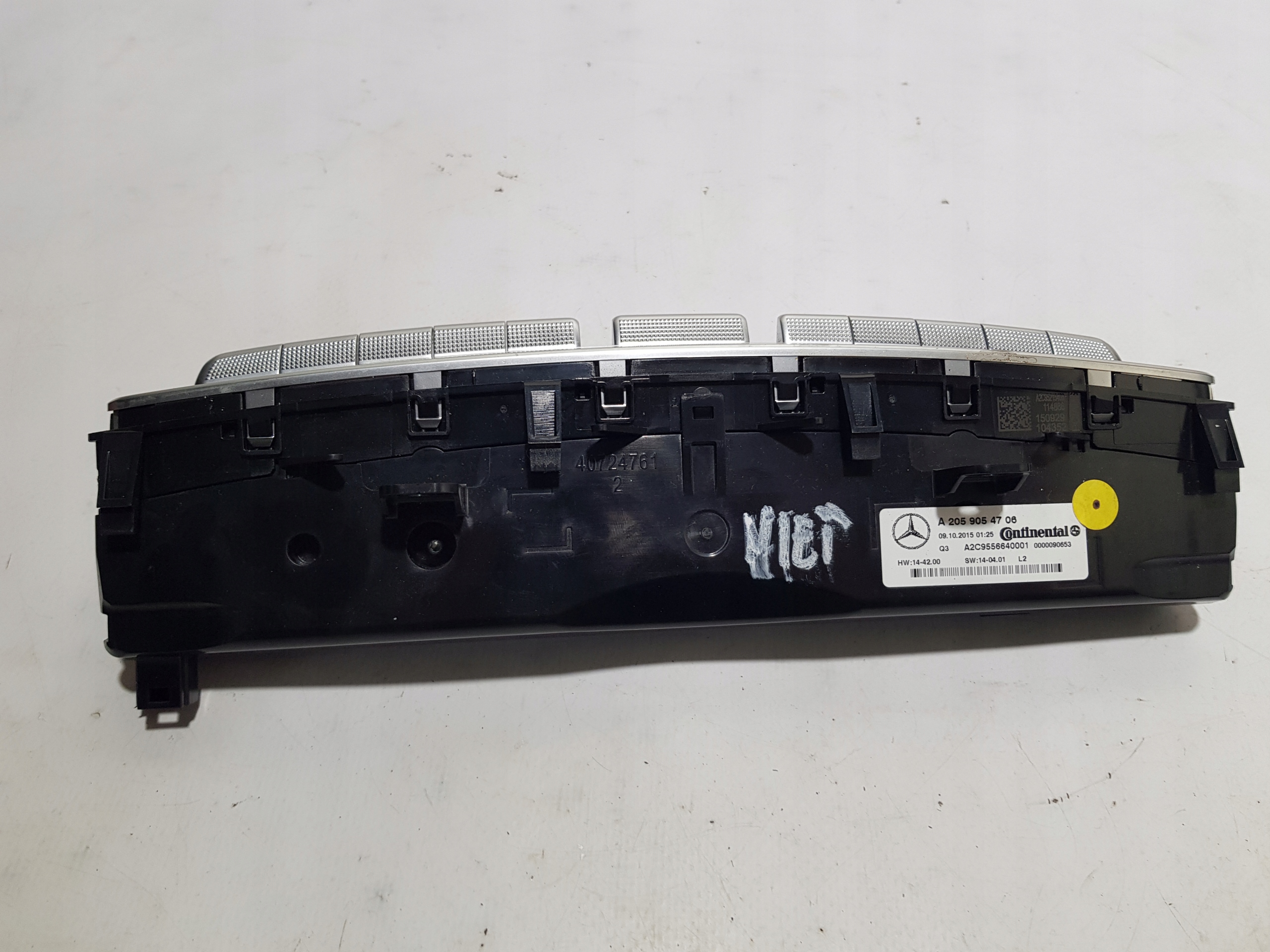 Unite commande clima KLIMY MERCEDES C W205 A2059054706