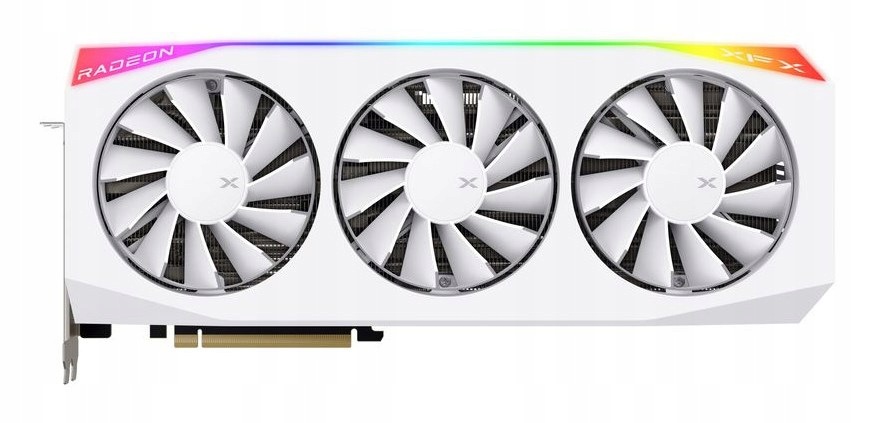 XFX Mercury AMD Radeon RX 9070XT 16GB OC White Magnetic Air Edition with RGB
