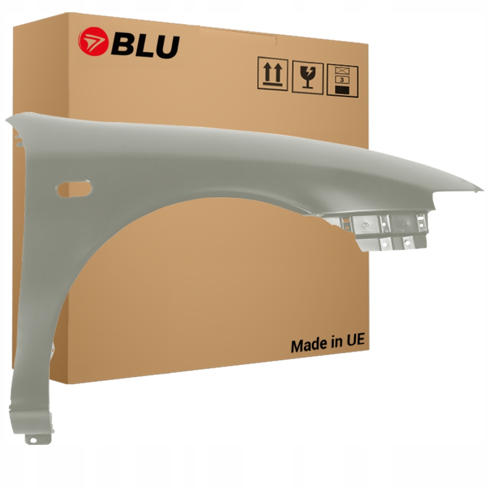 Blu Blatník Seat Toledo II 2 LS7N pravý stříbrný 99-04 přední GrauArtico