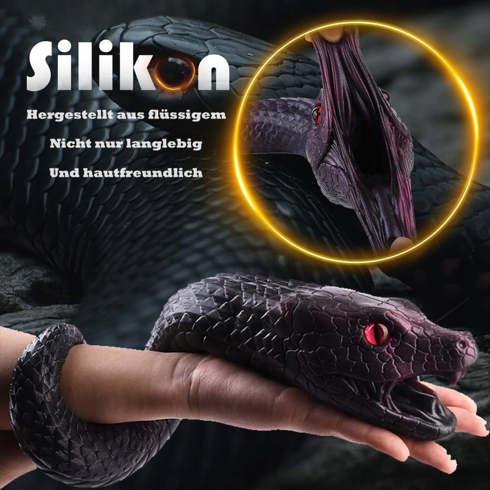 MONSTER Schlange Realistyczny Masturbator Silikonowy Dla Dorosłych — miniatura 5