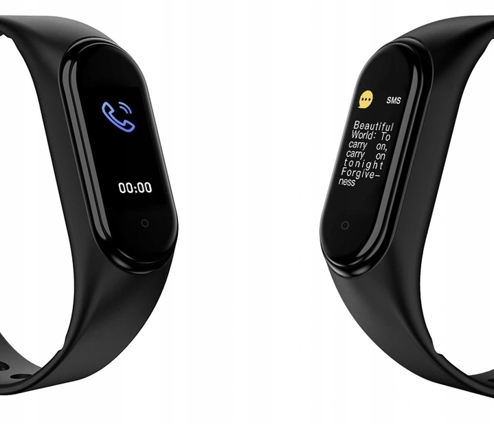 XIAOMI MI BAND 7 PLUS ZESTAW 7 OPASEK GAMA KOLORÓW Kolor czarny