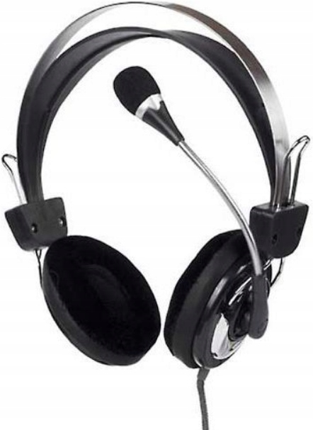 Słuchawki z mikrofonem Natec LEMUR +MIKROFON