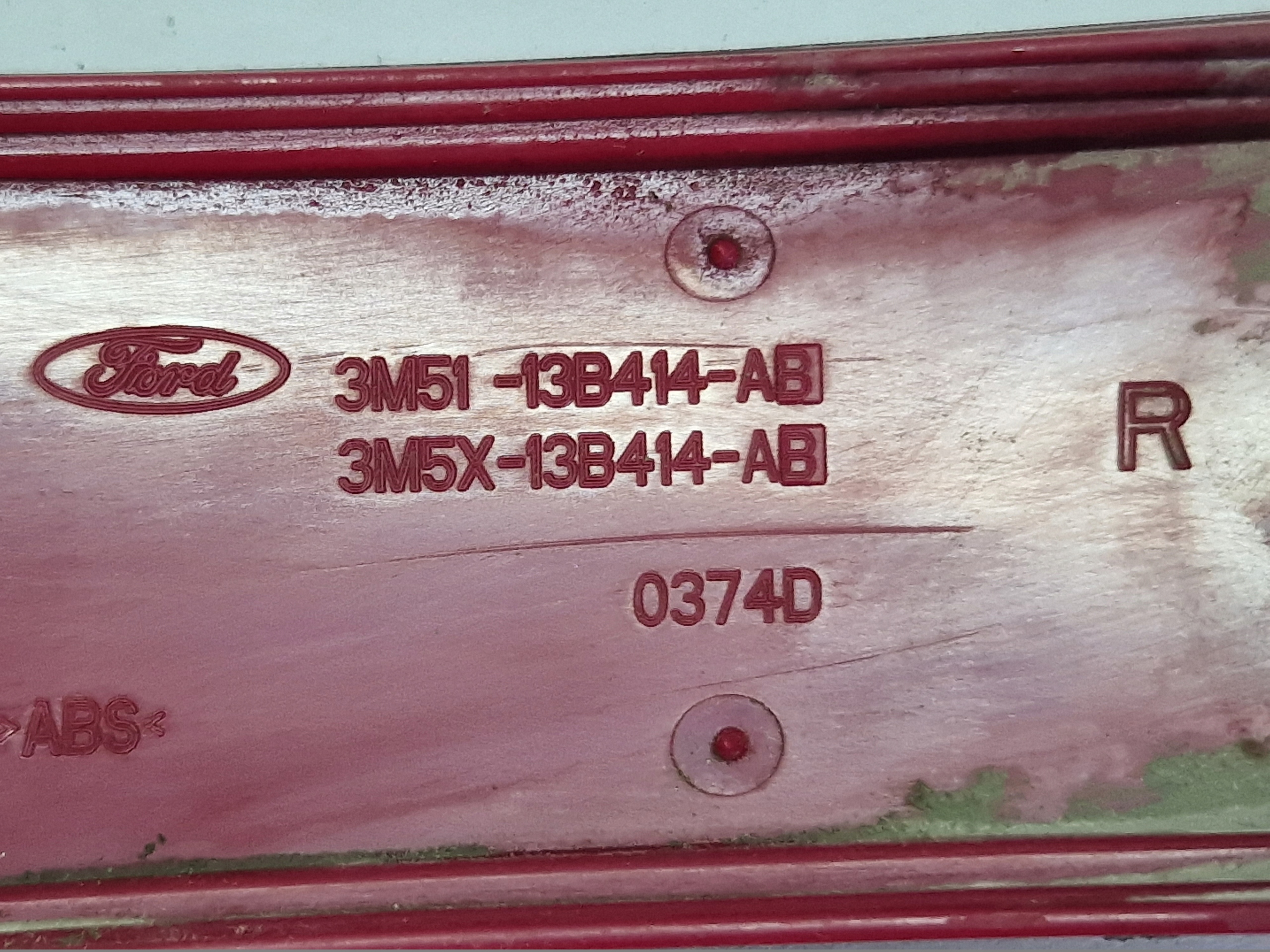 FORD C-MAX MK1 ODBLASK der Stoßstange rechts heck 3M51-13B414-AB