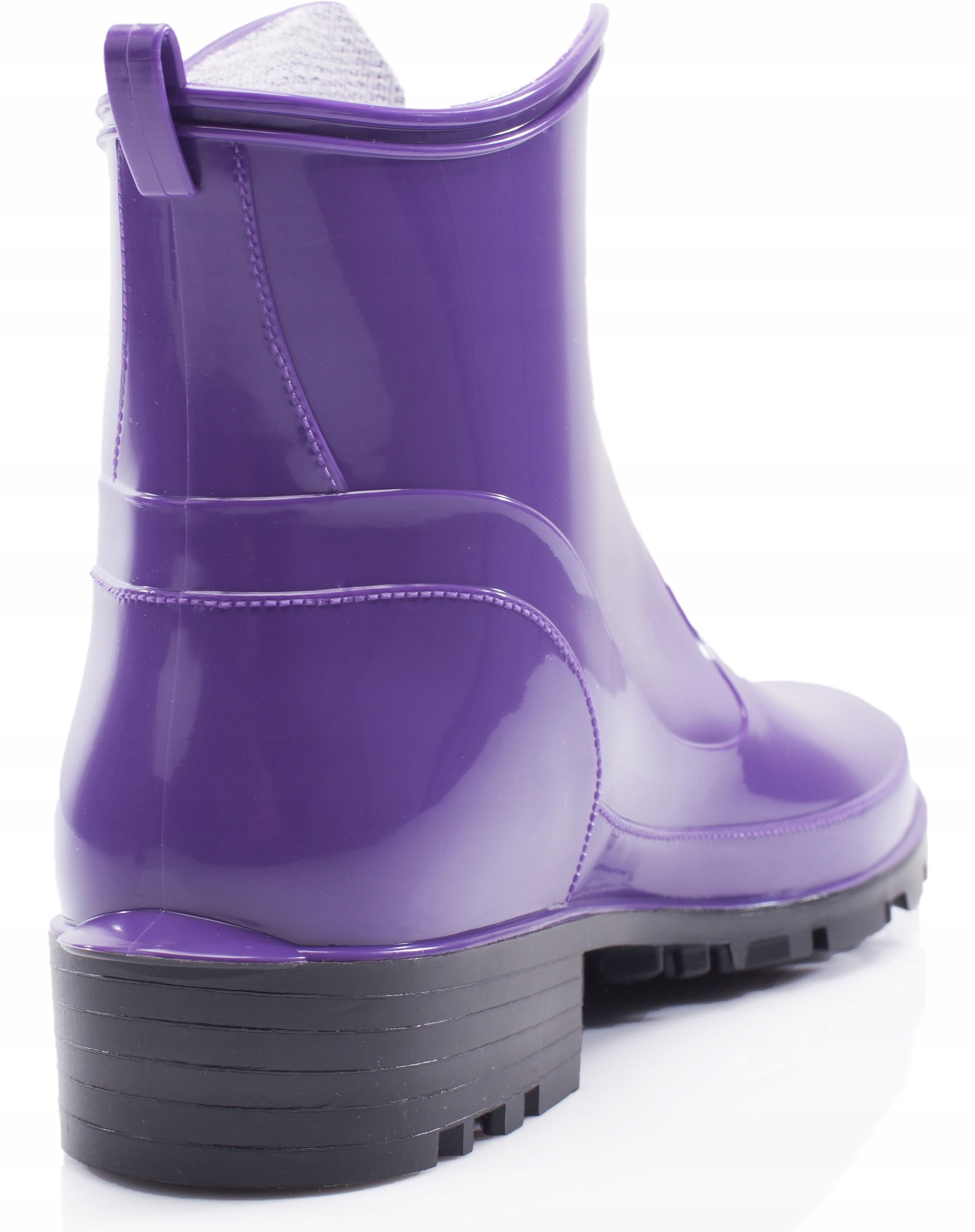 Ladeheid Kalosze damskie krótkie gumowce PCW Fioletowy 38 Rozmiar 38