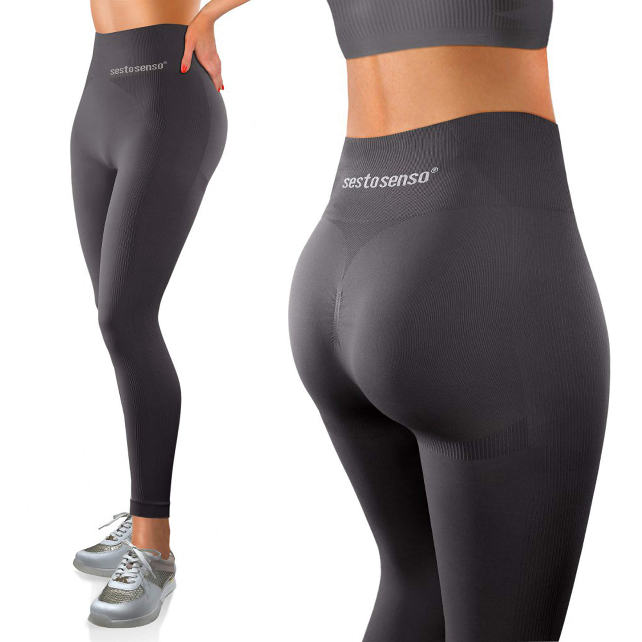 Dámské fitness legíny Sesto Senso Thermo L/XL