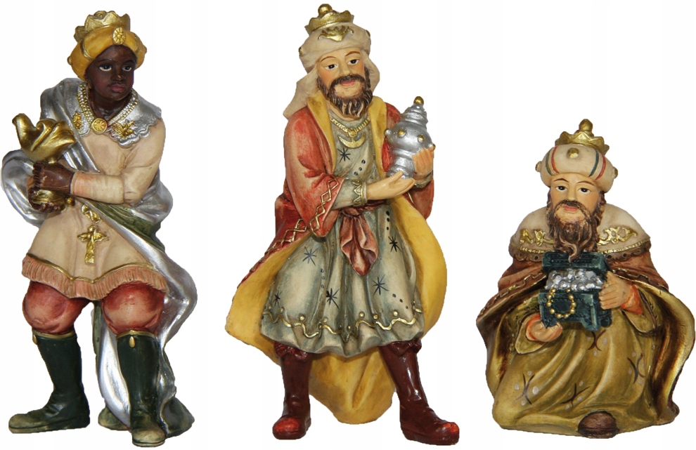 Tři Králové do Betléma pro figurky o výšce 12 cm