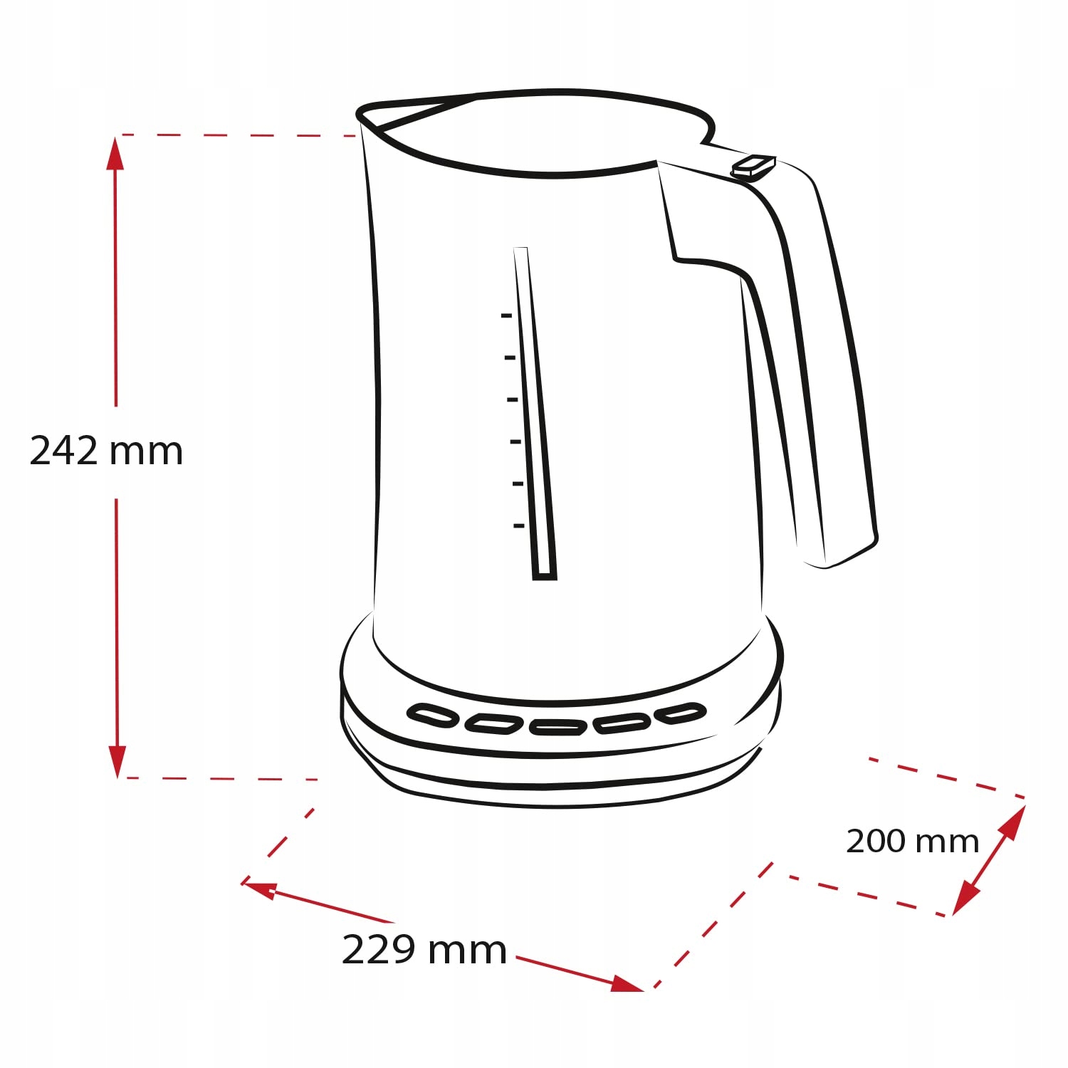 MELITTA Czajnik Elektryczny Look Aqua DeLuxe 1,7L Regulacja Temperatury — miniatura 8