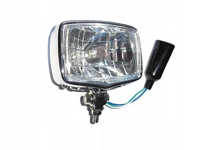 REFLEKTOR LAMPA LIGHTBAR CHROMOWANY METALOWY