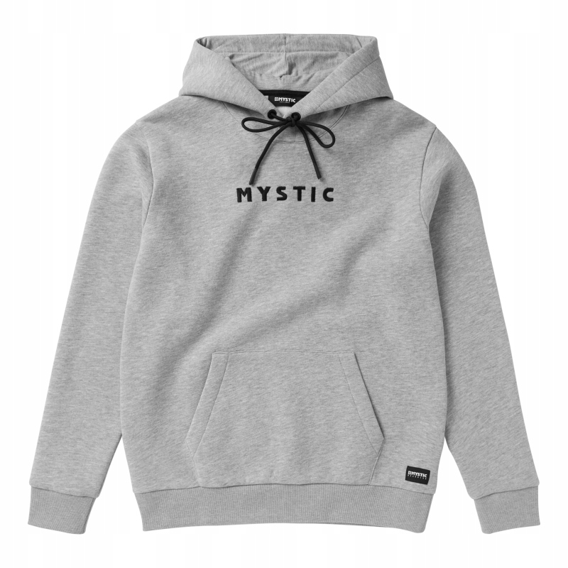 Mikina Mystic 2025 Brand Hood světle šedá Melee L