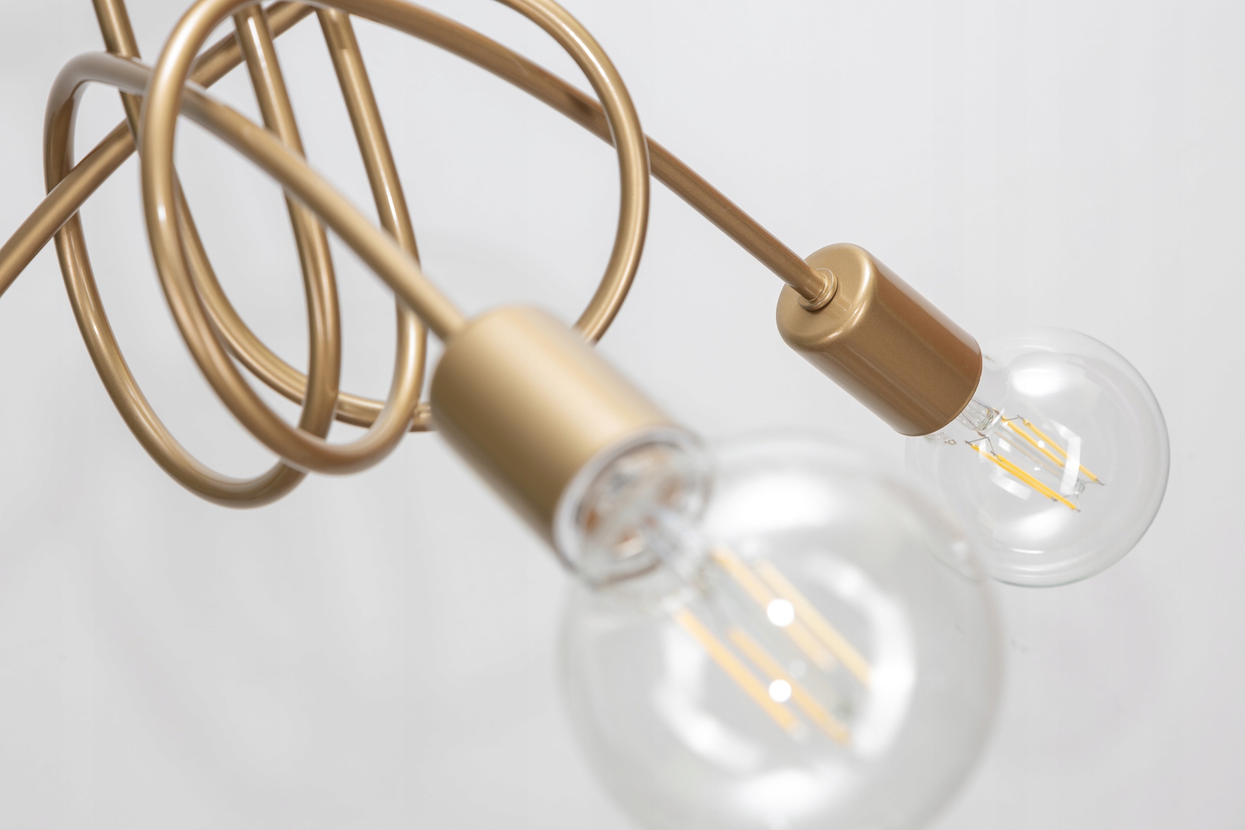 NOWOCZESNA LAMPA SUFITOWA PLAFON ŻYRANDOL ZŁOTA LOFT LED Kod producenta SKR/3/GOLD