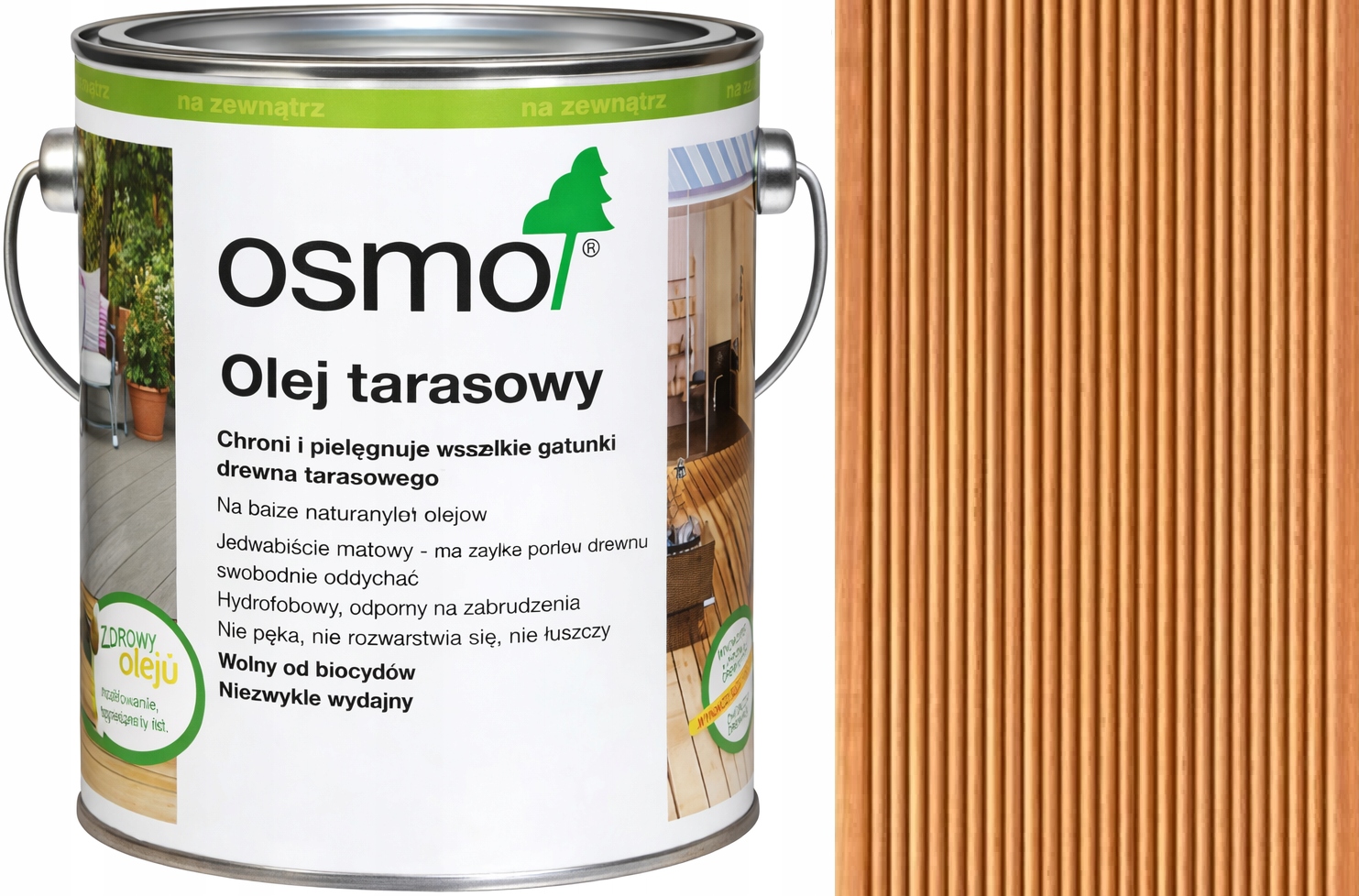 Osmo 004 Daglezia 2,5L vonkajší terasový olej na drevo