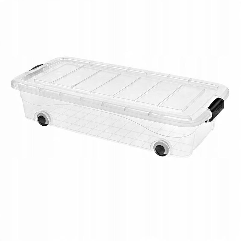 

Pojemnik pudło Roller Box pod łóżko z pokrywą 30L