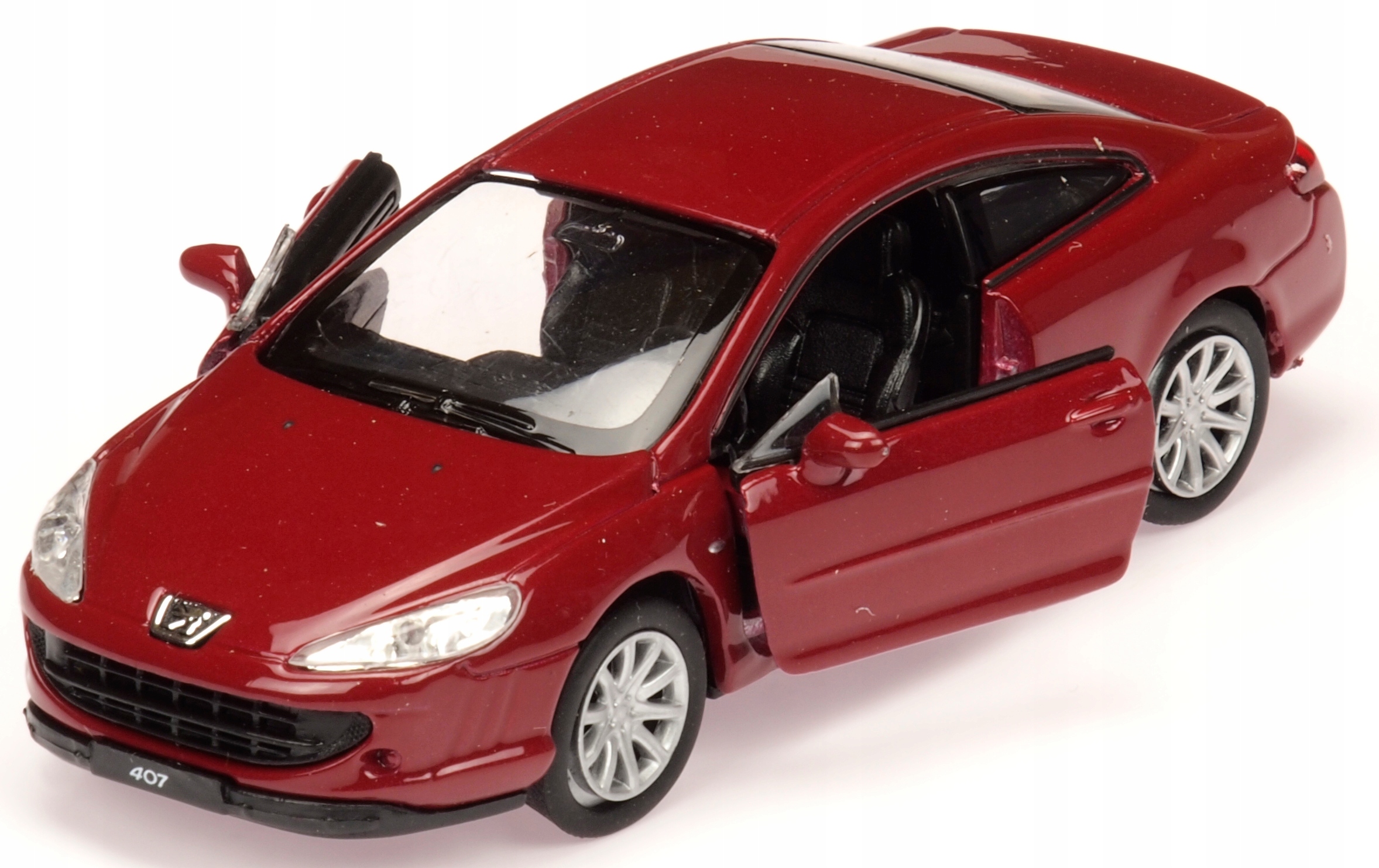 

Metalowe Auto Model Peugeot 407 Coupe Welly Peżot