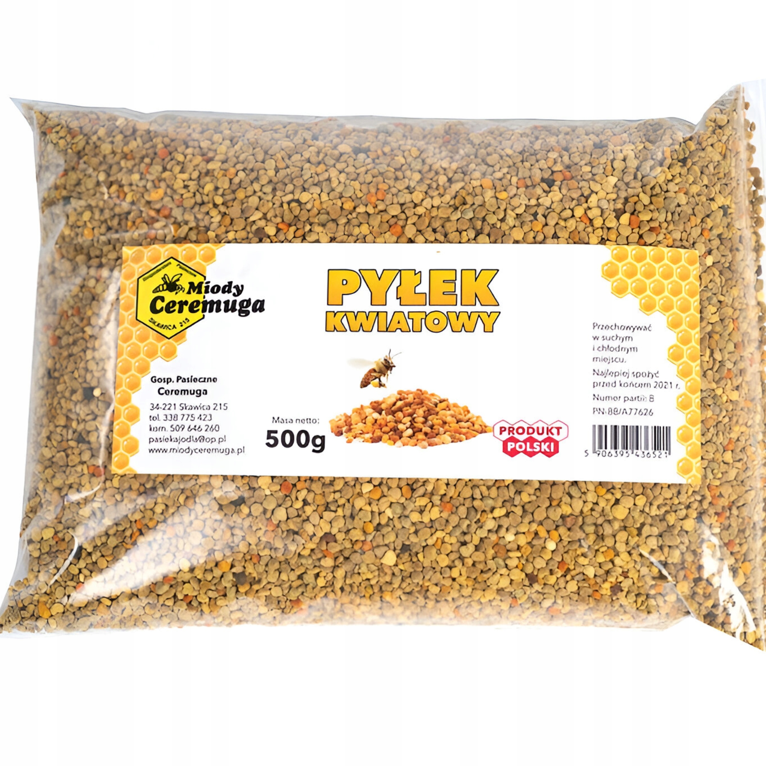Včelí pyl Květinový Přírodní Sklizeň 2025 Včelí produkty Ceremuga 1kg