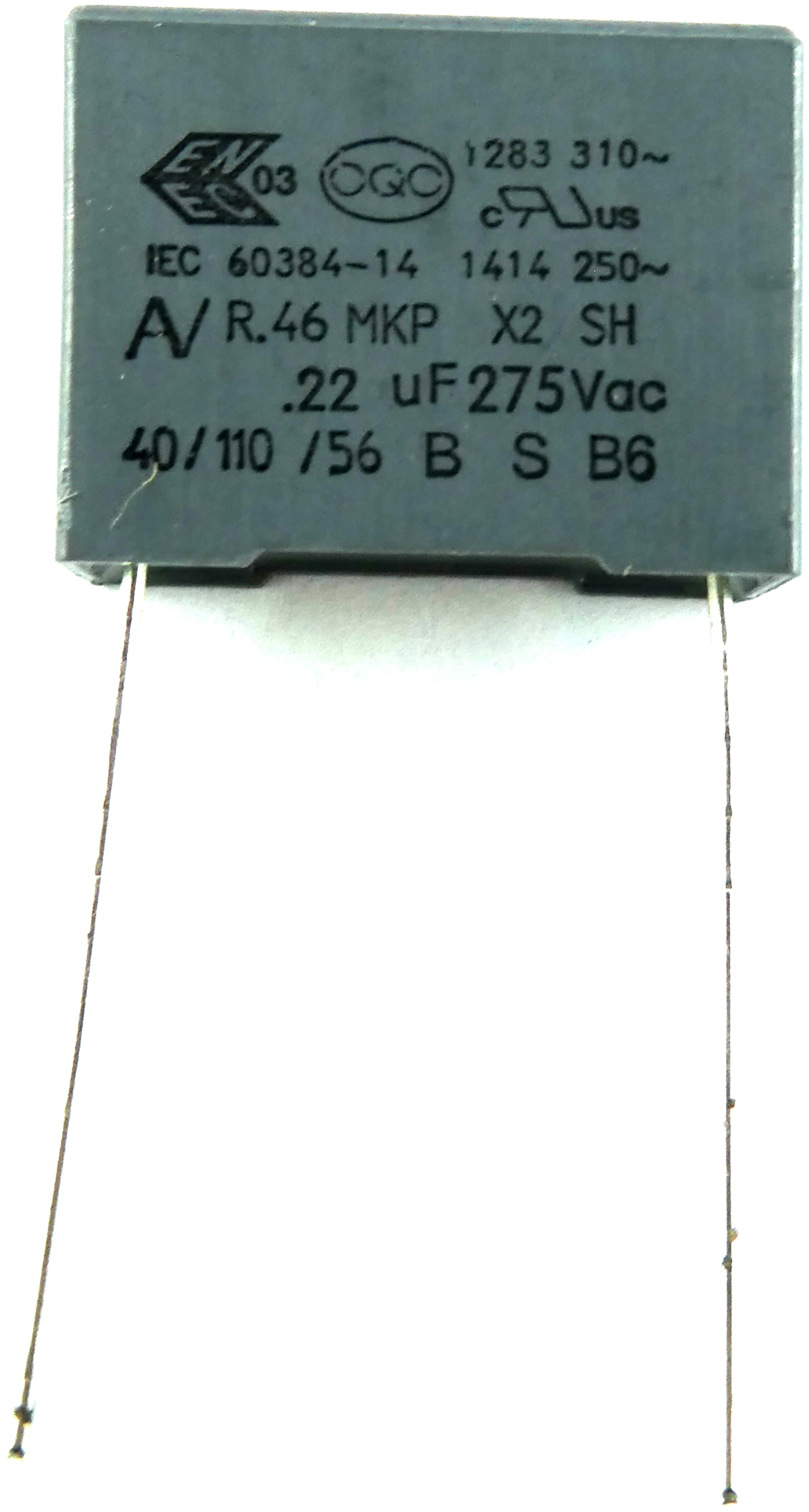 

Arcotronics Foliowy 0.22uF 220nF 275V 20% 25szt.
