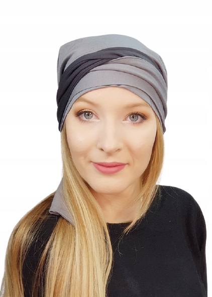 Chusta Benay 230/307 na zimę turbany Eva Design - Ciepła, Modna Opcja