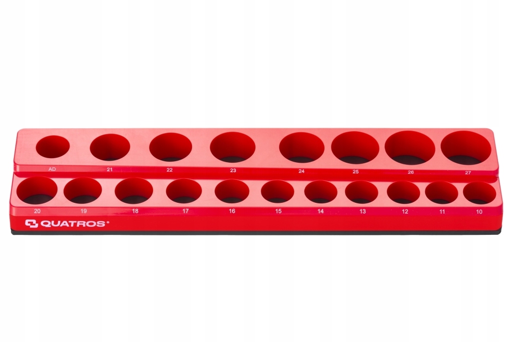 DRŽÁK MAGNETICKÝCH NÁSTRČNÍKŮ 1/2" - MAGNETICKÁ LIŠTA QUATROS EAN (GTIN) 5902241185445