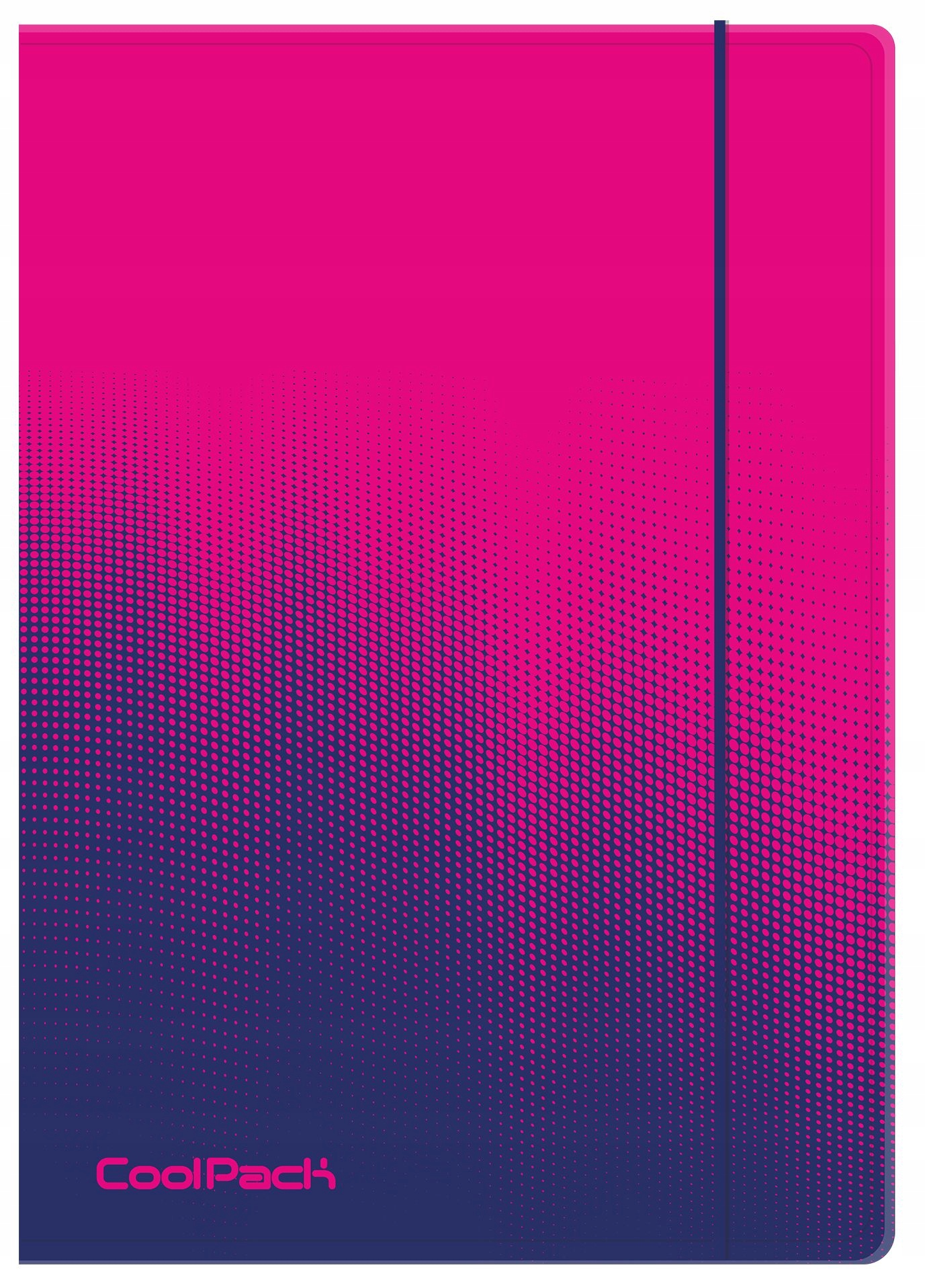 COOLPACK GRADIENT TECZKA Z GUMKĄ A4 - FRAPE