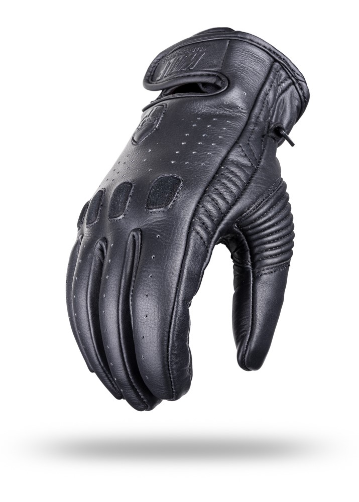 LEKKIE MOCNE SKÓRZANE RĘKAWICE MOTOCYKLOWE M Rozmiar M