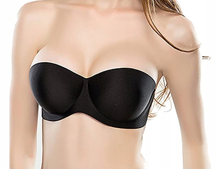 

Biustonosz Czarny Stanik Push Up Rozmiar B