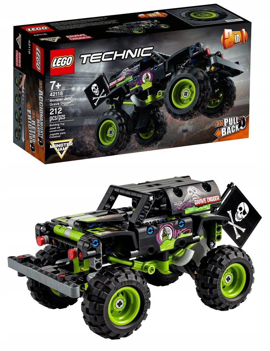 

Lego Technic 42118 Monster Jam Grave Digger