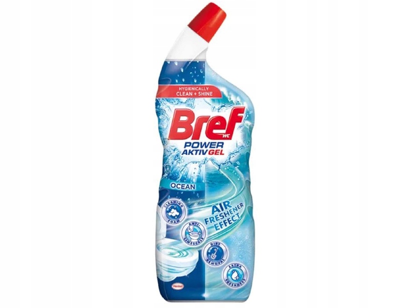 

Płyn do czyszczenia toalety Bref Aktiv Gel Ocean