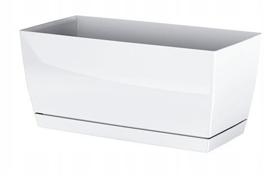 DONICZKA Z PODSTAWKĄ PODŁUŻNA 39X19 DUPP400 BIAŁA