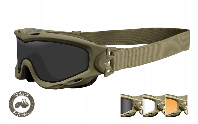 Ochranné brýle Wiley X Spear Dual Lens SP293DLT 3 čočky