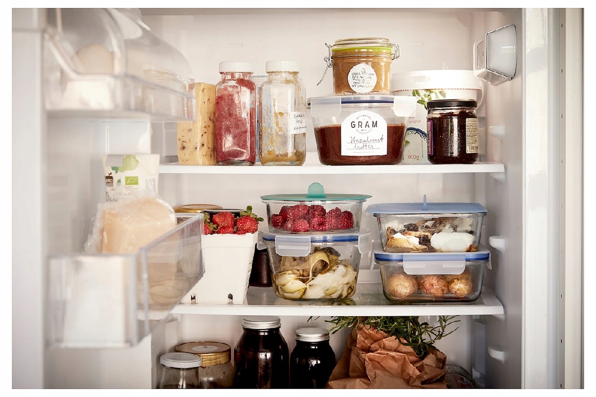 Ikea pojemnik na żywność szklany żaroodporny plastikowa pokrywka 600ml Kod producenta 771.330.163