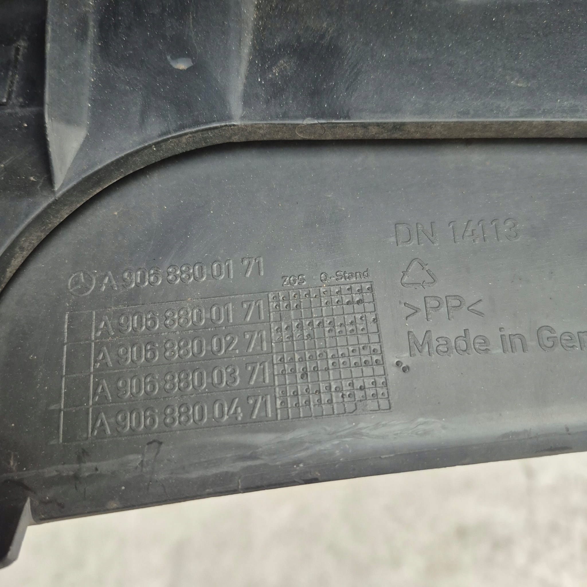 MERCEDES SPRINTER II 2 W906 06-18 bumper rear part rear PDC