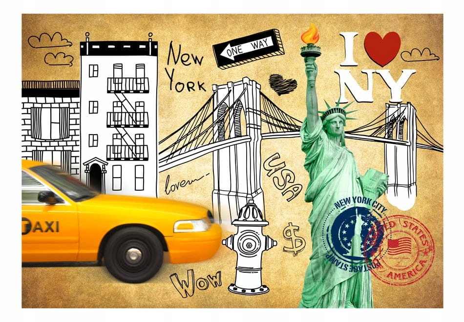 

Fototapeta - One way - New York - 100X70