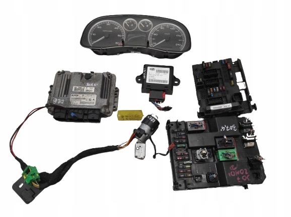 PEUGEOT 307 01- 1.6HDI ZESTAW STARTOWY STEROWNIK 9655698280