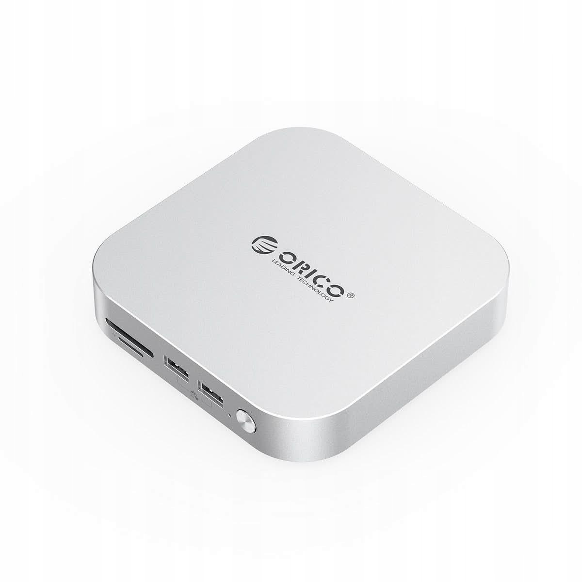 Orico Dokovacia stanica pre MacMini, Usb-c 10 Gbps, s puzdrom M.2 NVMe, kovová
