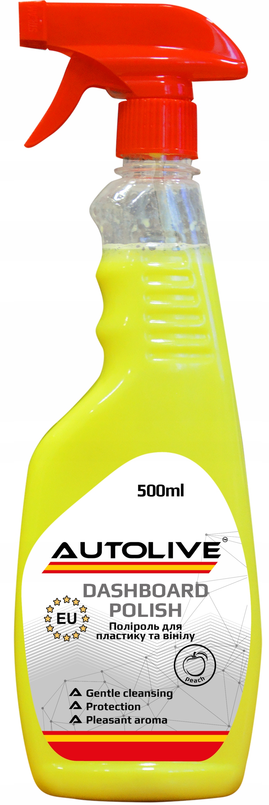 

Preparat do czyszczenia plastików Peach 500ml