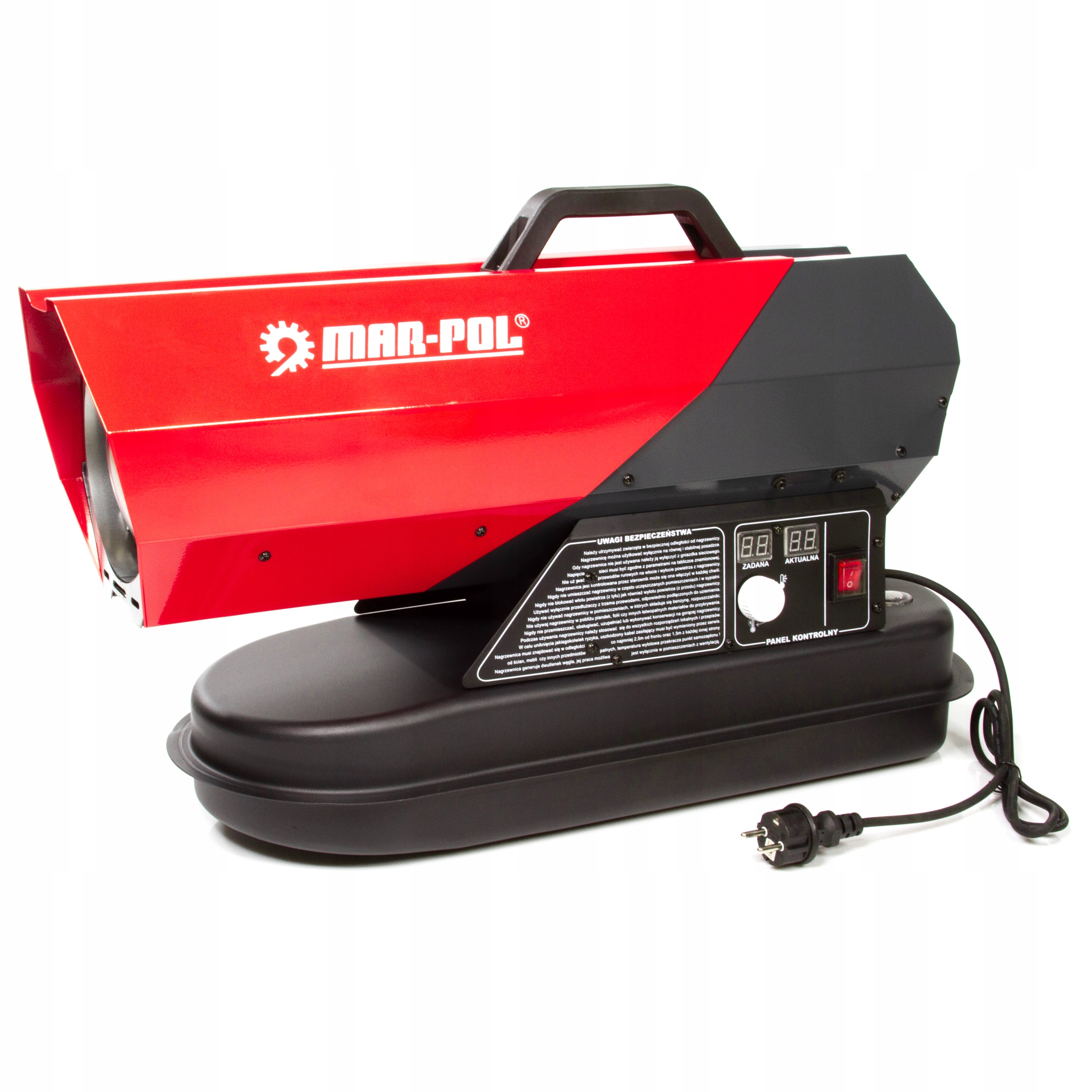 Olejový Ohřívač 30 Kw Benzínový Dmychadlo Termostat LCD Ohřívač Kamna