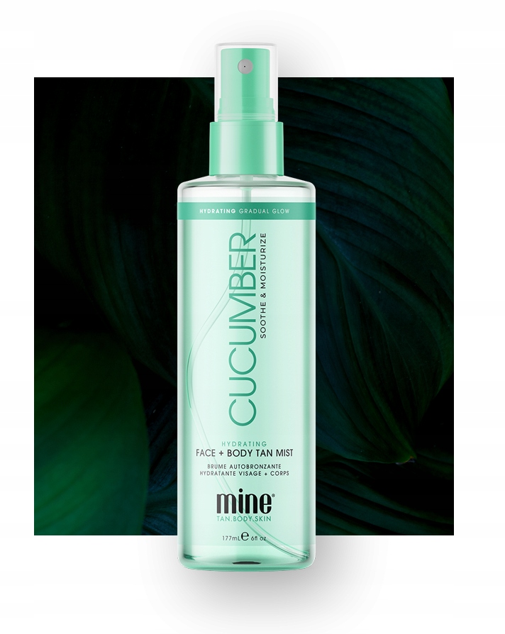 MineTan Cucumber samoopalacz mgiełka do twarzy Marka MineTan