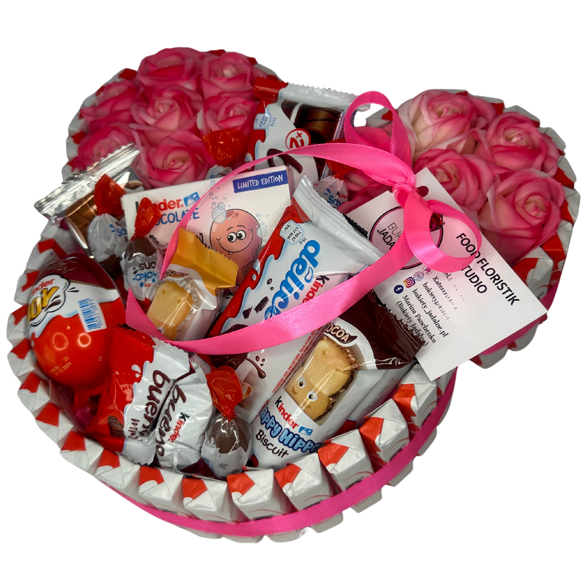 Levně Dárková Sada Mickey Mouse Kinder Růžová Pro Dítě Narozeniny Den Žen