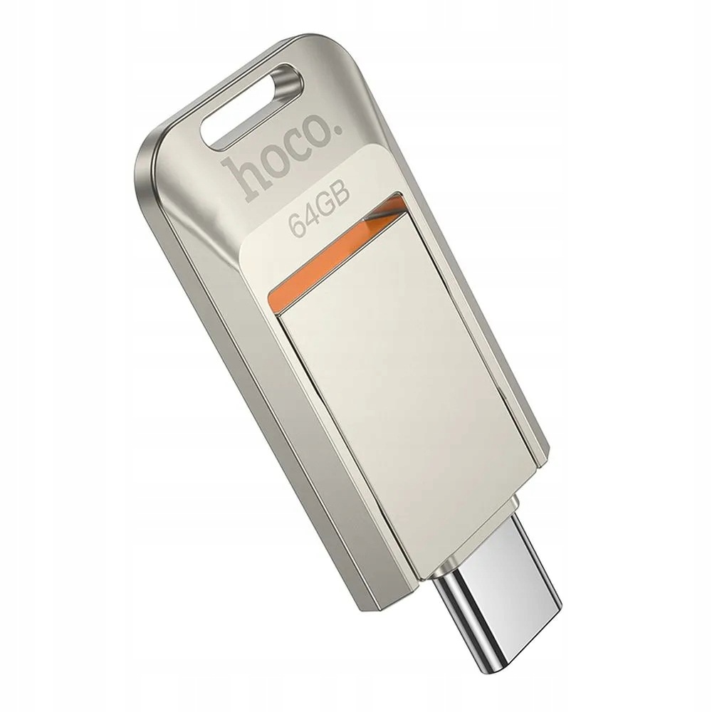 Usb Flash Disk 64GB Usb 3.0 (usb C) Hoco UD17 Nikl