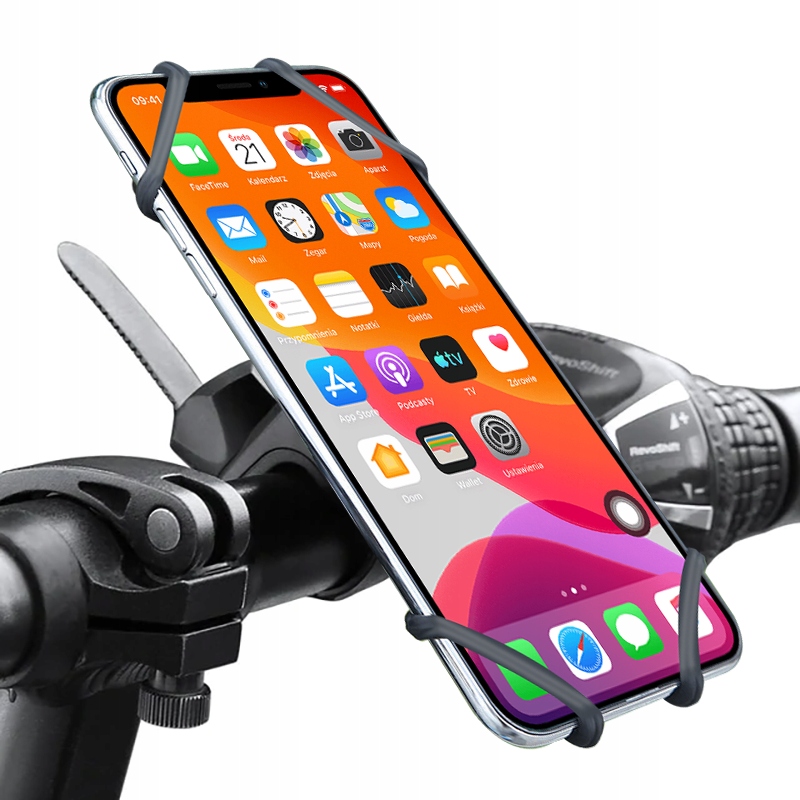 

Gumowy Mocny Uchwyt Telefonu Rowerowy Motocyklowy