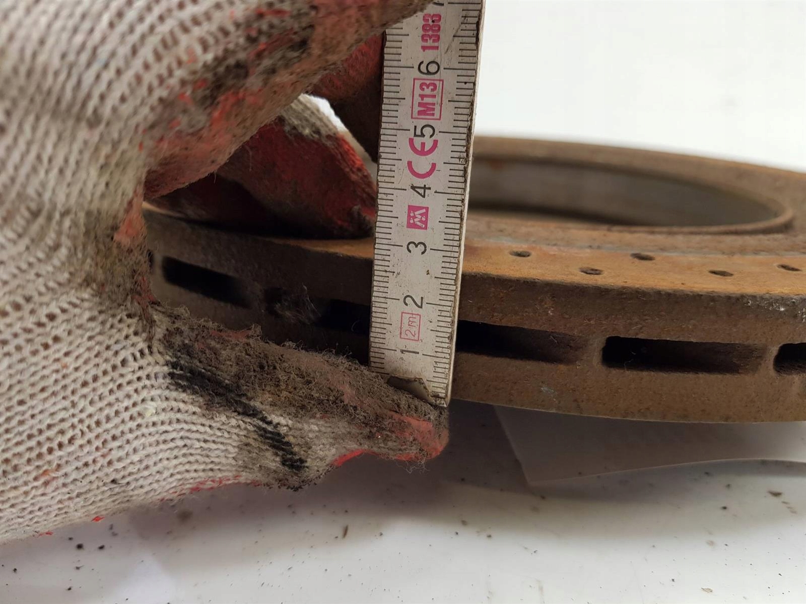 TARCZA HAMULCOWA TYL CHEVROLET CORVETTE C6 Parts manufacturer Chevrolet original OE