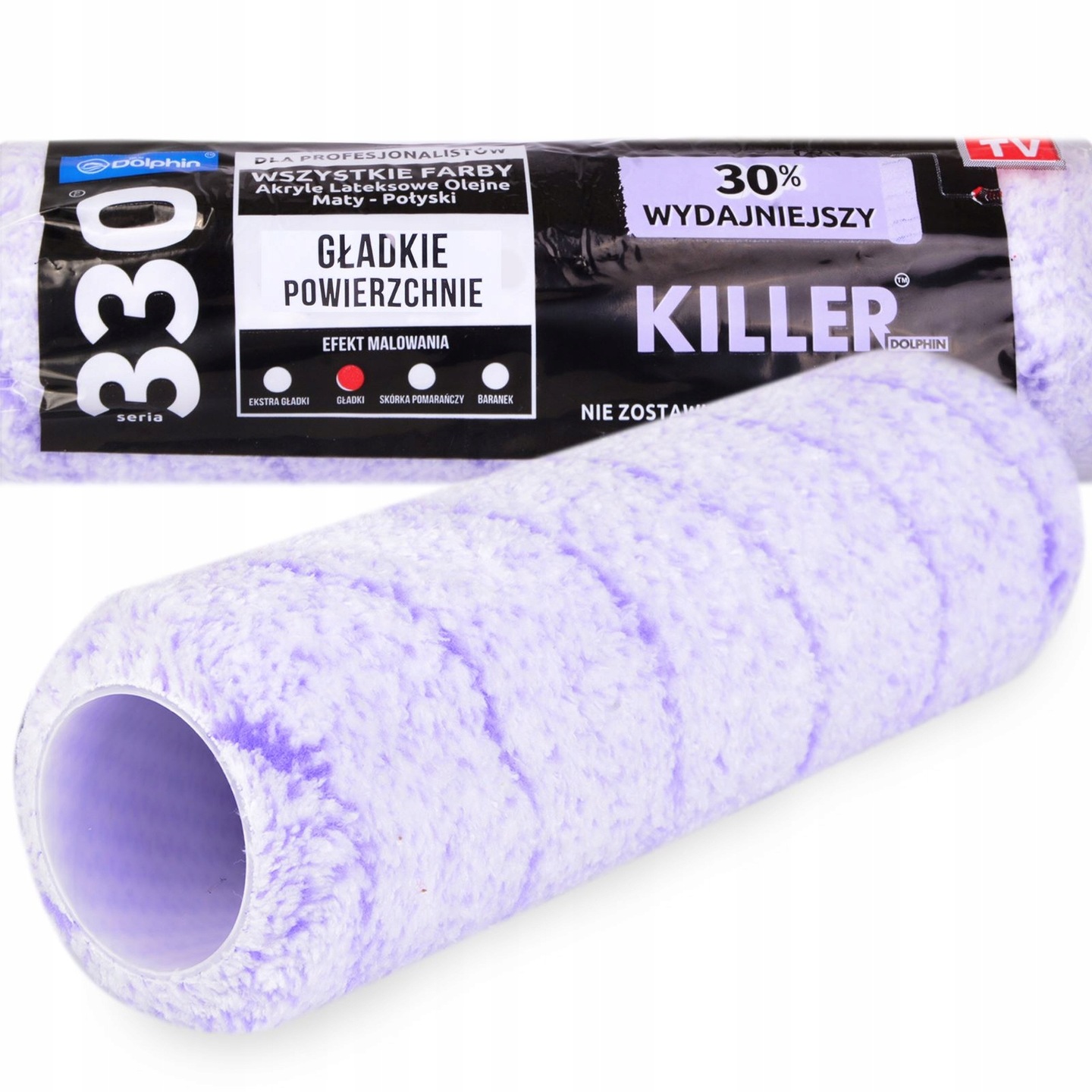 

Blue Dolphin seria 330 Wałek Killer 25cm włos 9mm