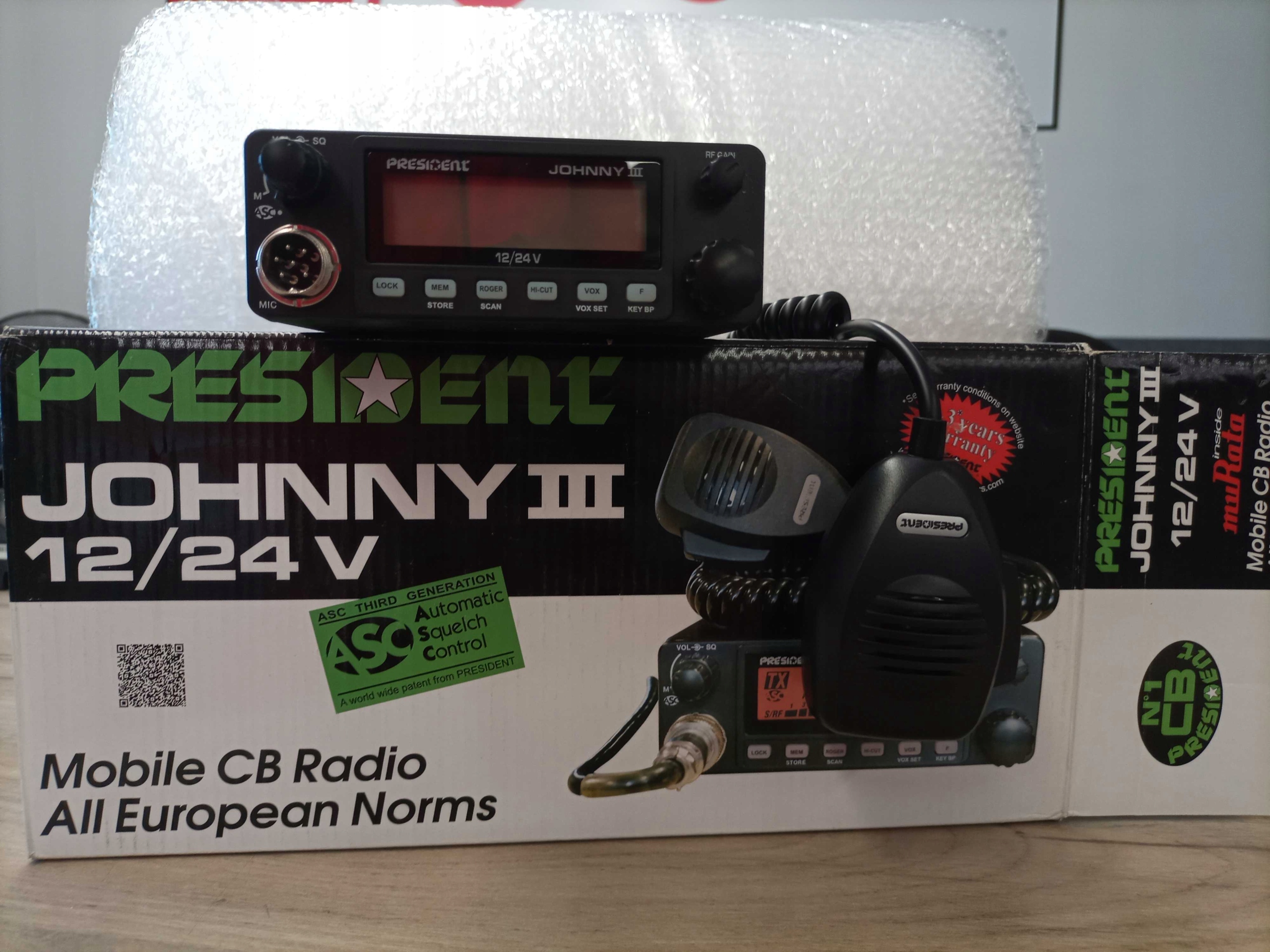 Cb Radio President Johnny Iii Niska cena na Allegro.pl