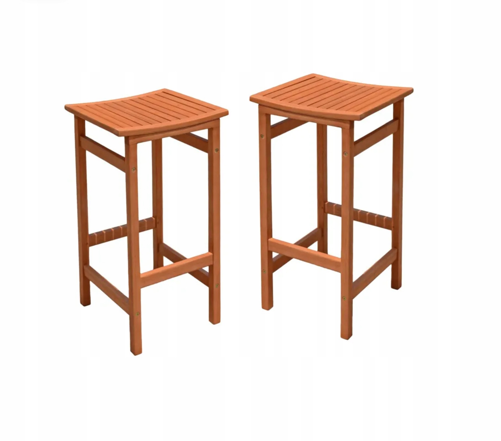 Záhradné hokery Palmdale 2ks Garden Pleasure hnedé 985154 drevo