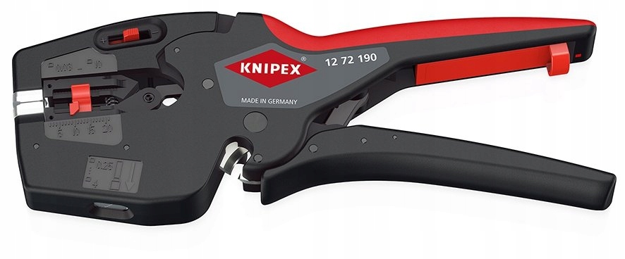 Narzędzie wielofunkcyjne dla elektryków 190mm Knipex 12 72 190 NexStrip