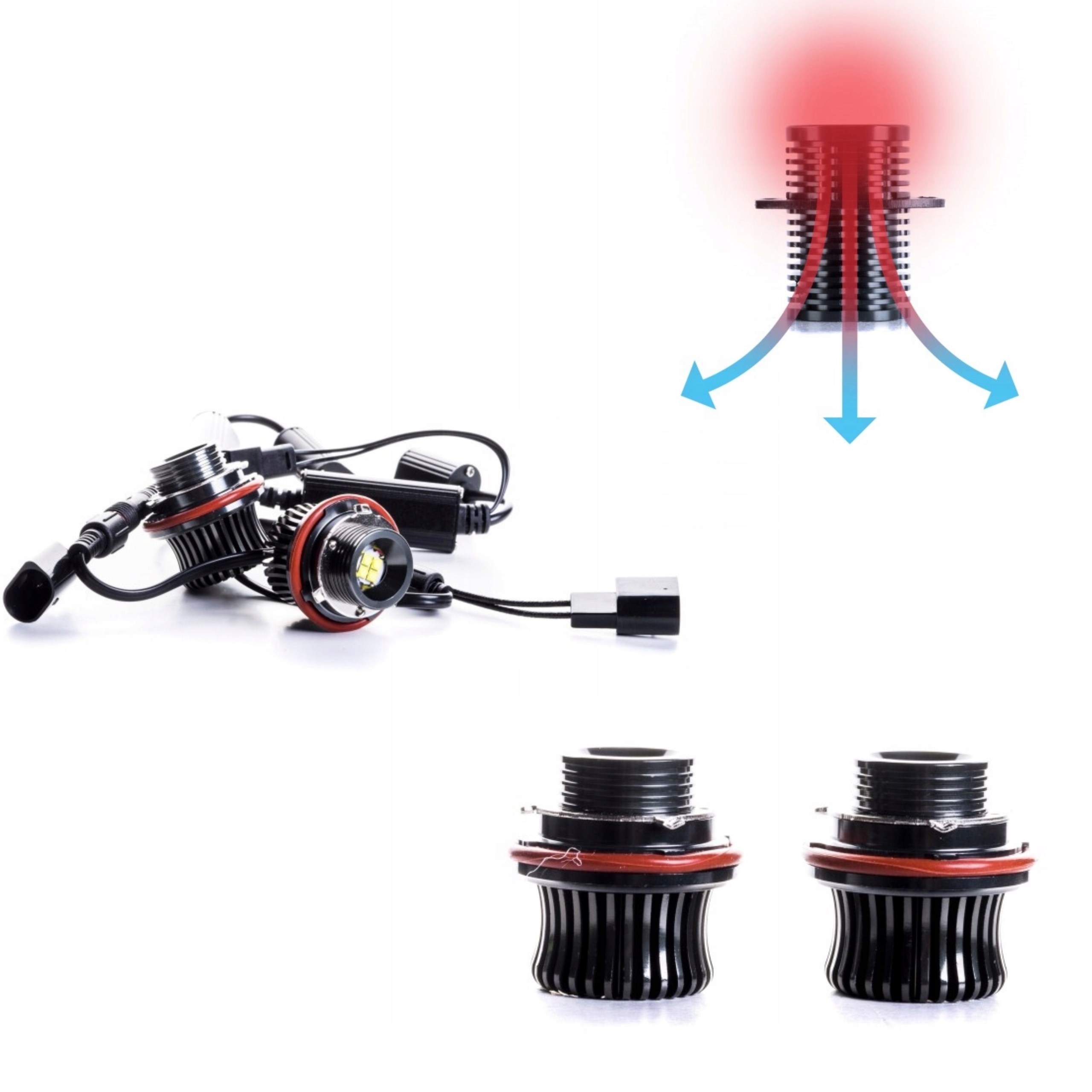Led Značky Na Prstenky 80 W 16 Cree E39 (2X40W) 6000K