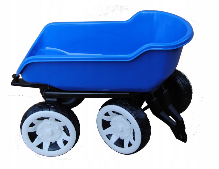 Przyczepka do traktora, quada NIEBIESKA