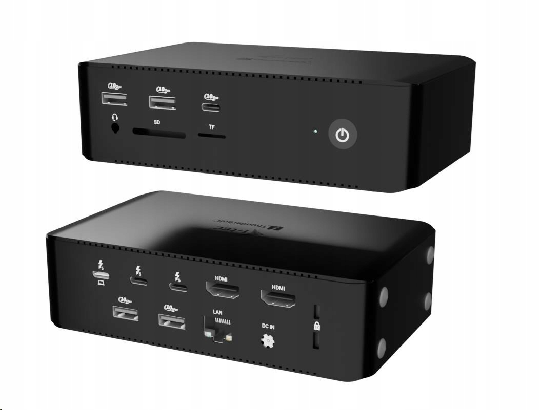 i-Tec Thunderbolt5 Quattro Display Docking Station, 5x Usb, 2.5 Glan +…