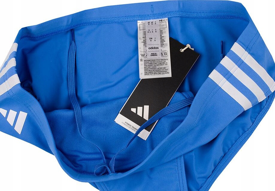 SLIPY KĄPIELOWE MĘSKIE ADIDAS CLASSIC 3-STRIPES NIEBIESKIE IM1058 r 6 Kolor niebieski