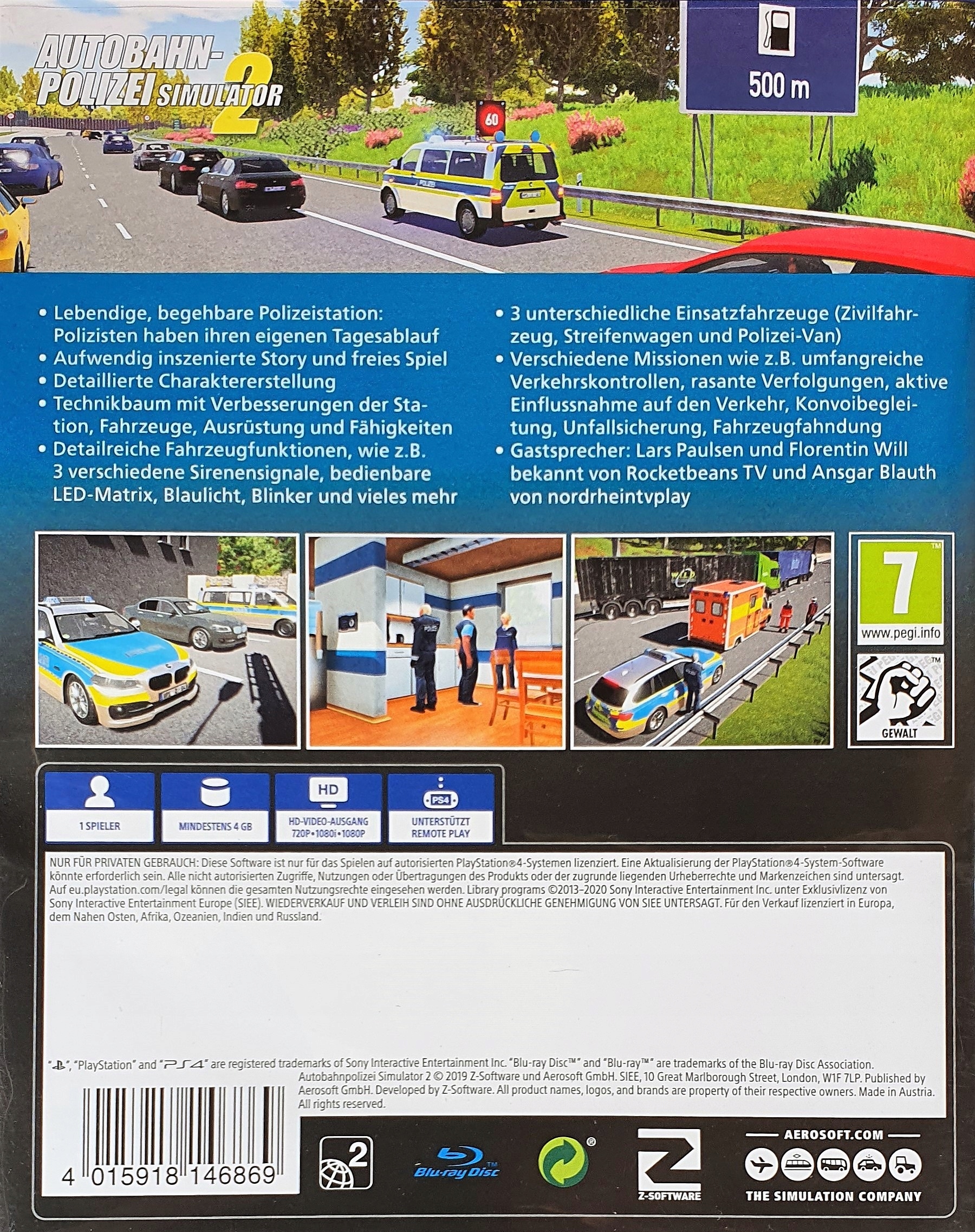 AUTOBAHN POLICE SIMULATOR 2 PLAYSTATION 4 PS4 MULTIGAMES za 722 Kč - Allegro