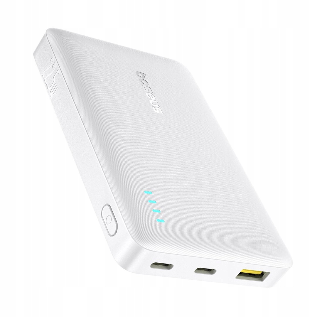 Powerbank Baseus EnerFill FP21 10000mAh 22.5W Usb-a Usb-c biały